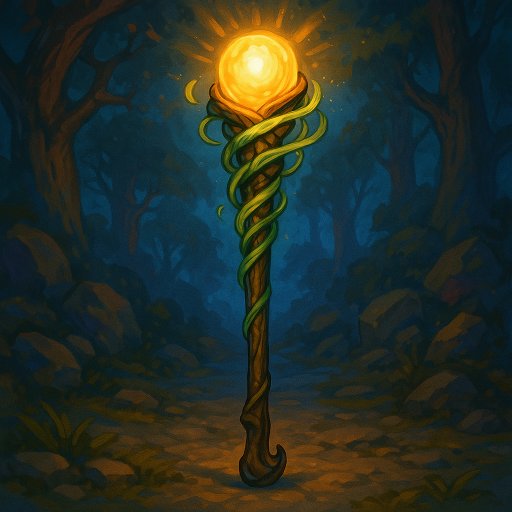 Bâton de lumière étincelant