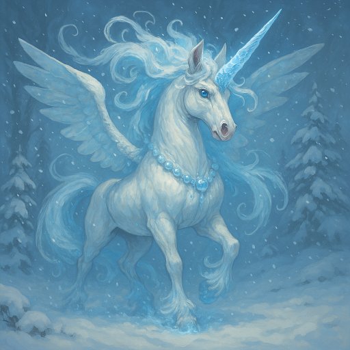 Licorne des neiges